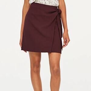 LOFT Faux Wrap Skirt